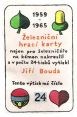 1959-1965. Železniční hrací karty